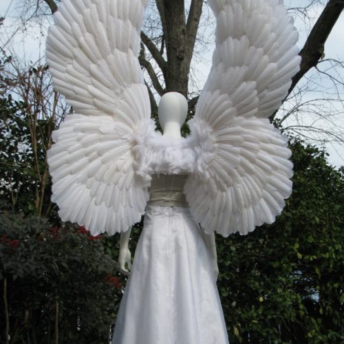 Upswept Huge Wings - Angel Wing Makers